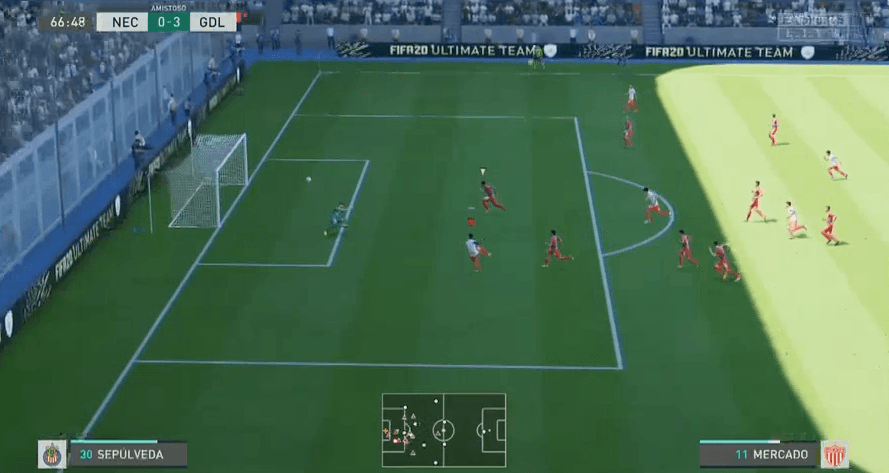 Las Chivas del 'Nene' Beltrán golean al Necaxa, de Carlos Guzmán, 1-5 y están para pelear el torneo virtual de la eLiga MX.