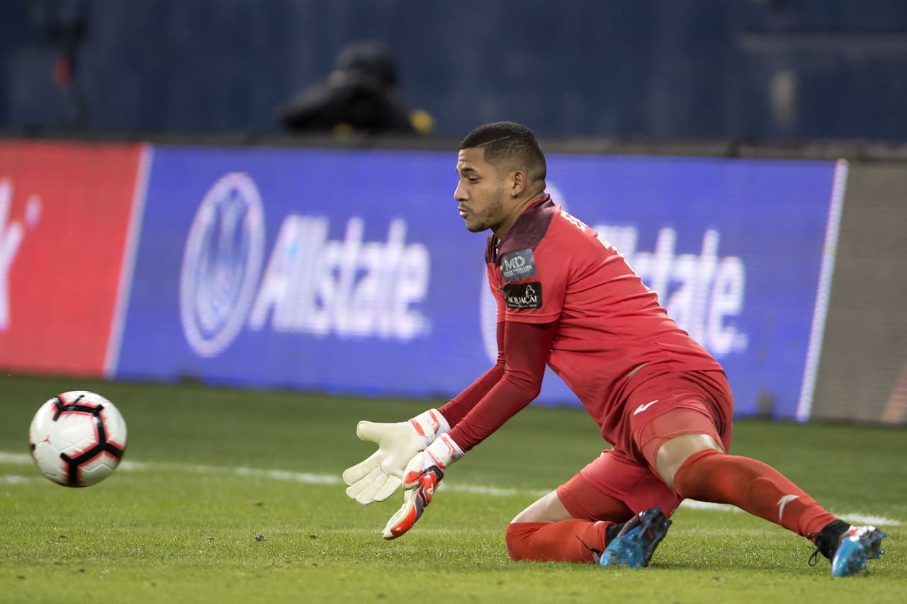 Foto del partido Kansas City vs Club Independiente correspondiente a los Cuartos de Final de la Scotiabank Concacaf Champions League 2019 celebrado en el estadio Children Mercy Park en la ciudad de Kansas City en Estados Unidos. EN LA FOTO: Photo of the Kansas City vs. Independiente Club match for the Quarters of Final of the Scotiabank Concacaf Champions League 2019 held at the Children Mercy Park in the city of Kansas City in the United States. IN THE PHOTO: