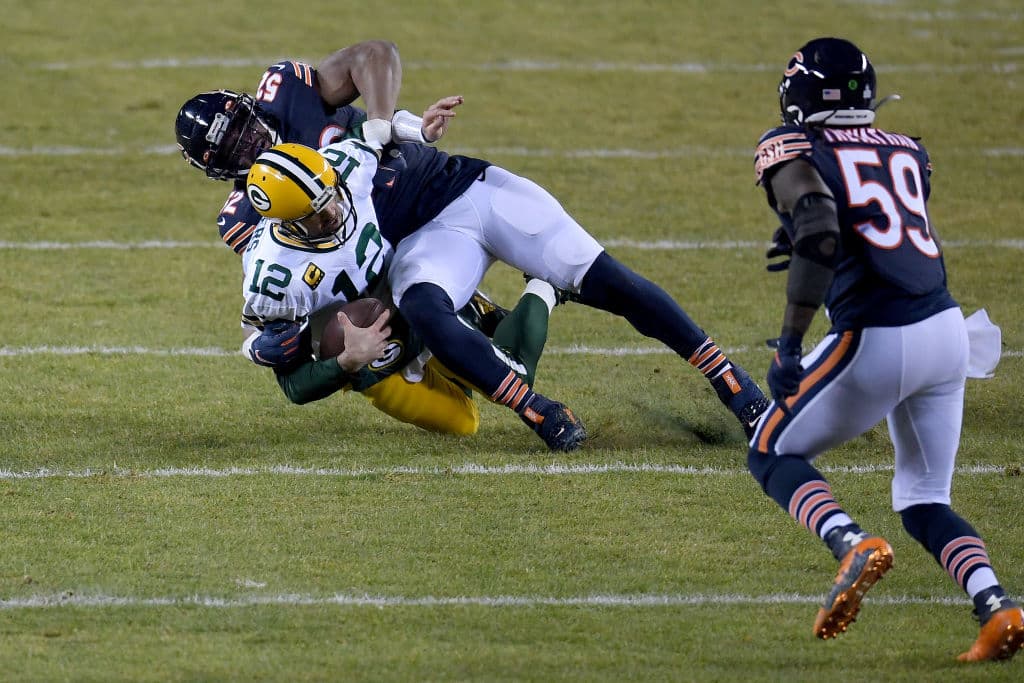 Green Bay controla a los Chicago Bears y vencen 35-16.