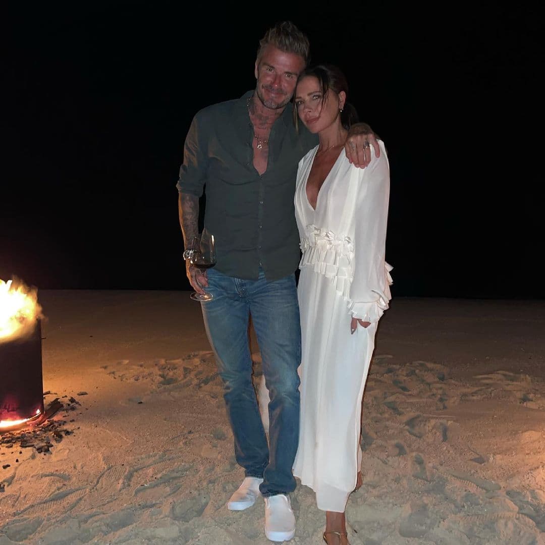 "Gracias @davidbeckham por hacer que mi cumpleaños fuera tan especial", escribió en Instagram. "¡¡¡Te amo!!! Besos."