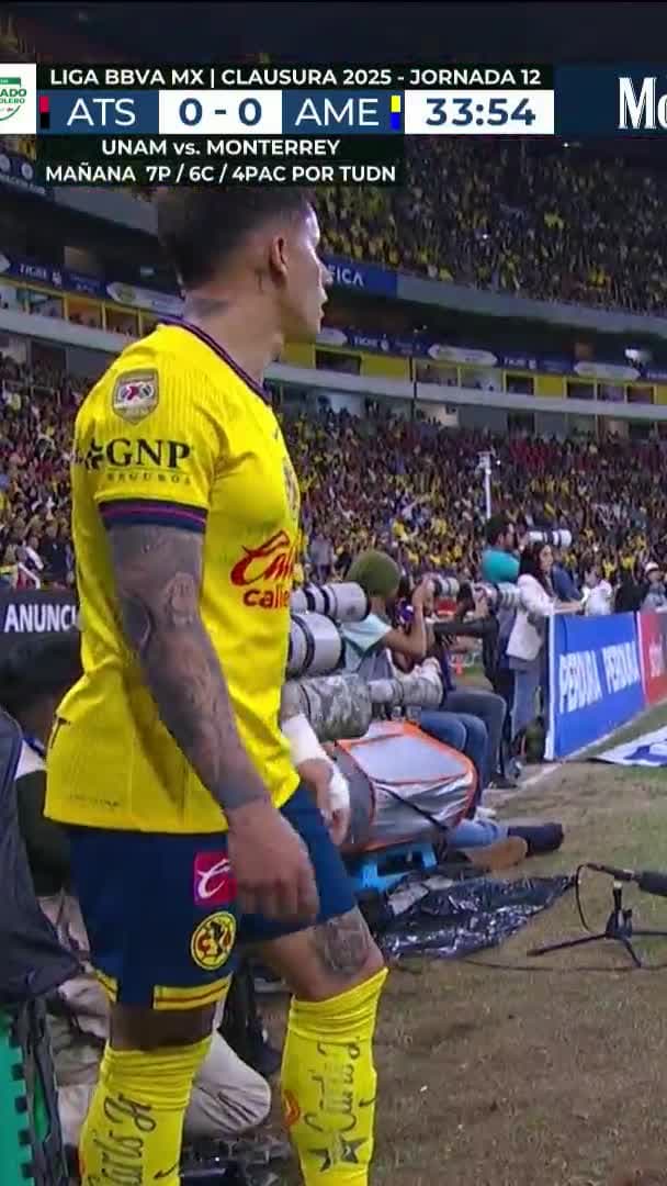 ¡PASÓ CERCA! Érick Sánchez estuvo a nada de marcar