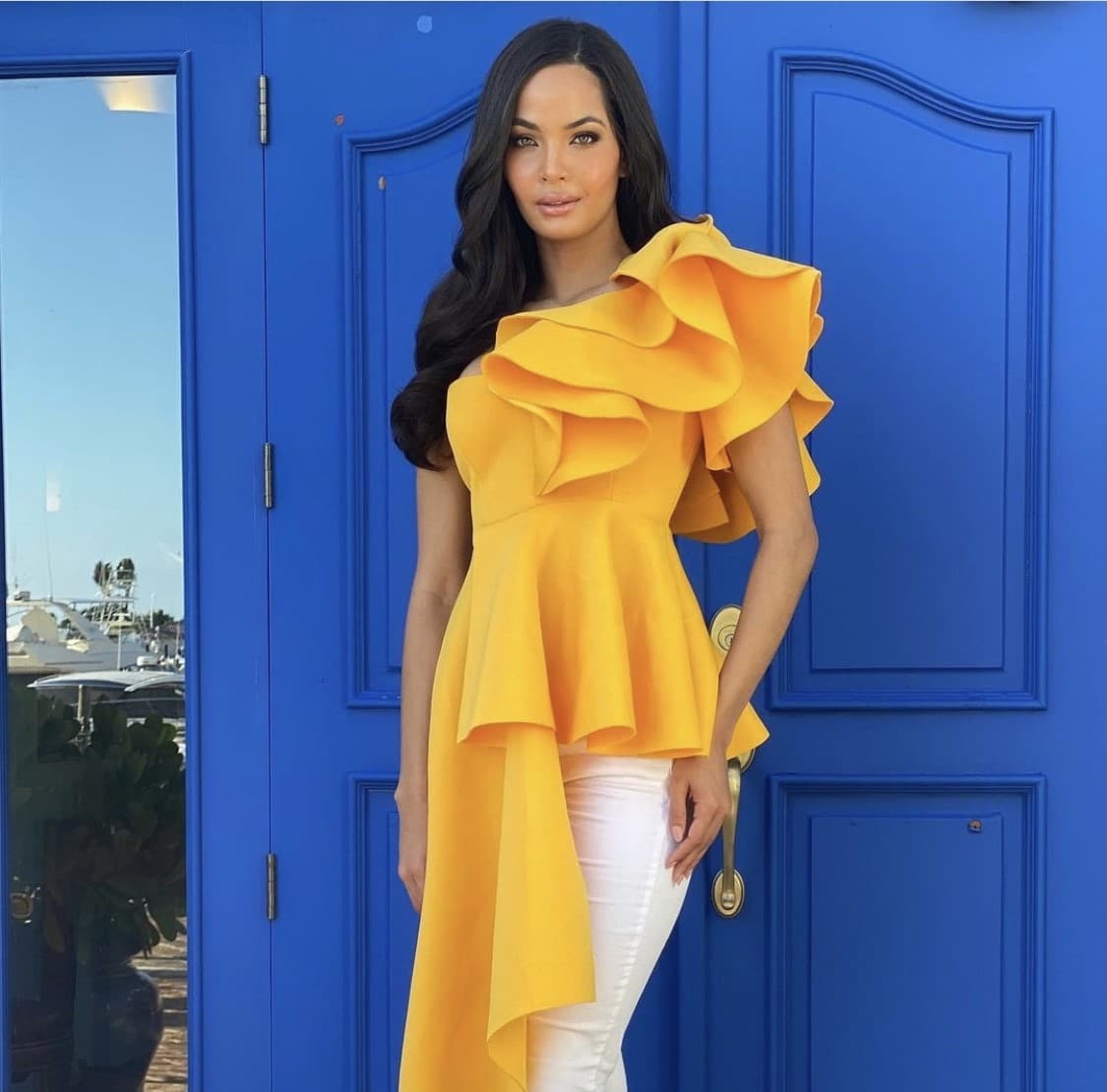 La dominicana es modelo de tiempo completo y cuenta con una doble nacionalidad ya que también es de Puerto Rico.