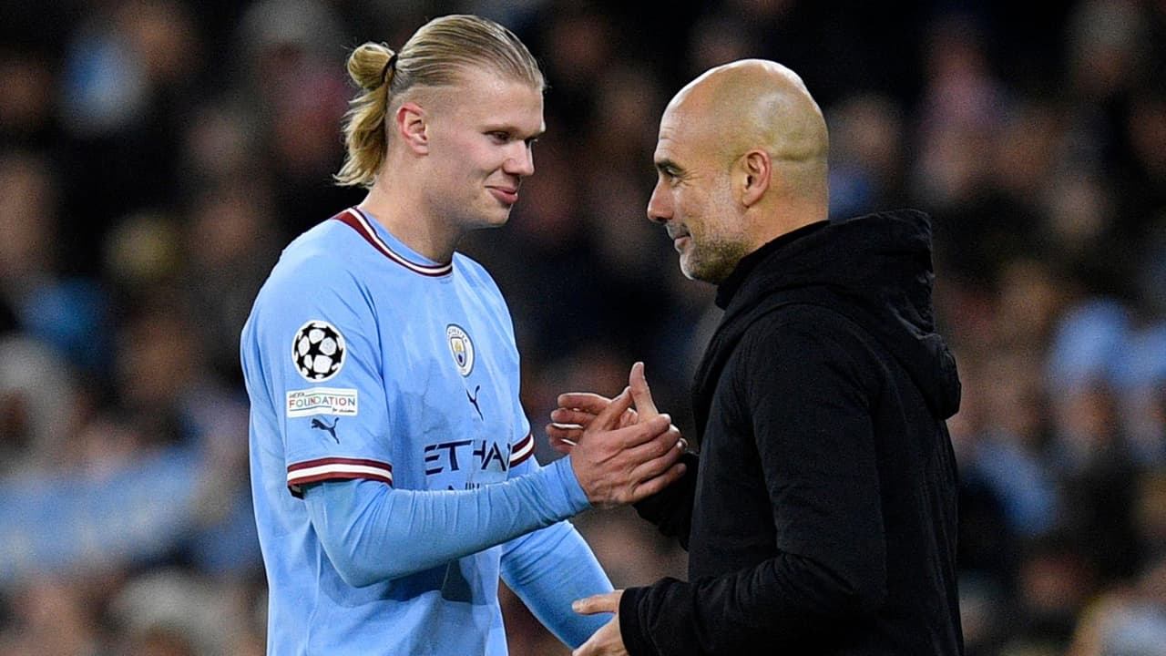 Guardiola 'boicotea' salida de Haaland del Manchester City