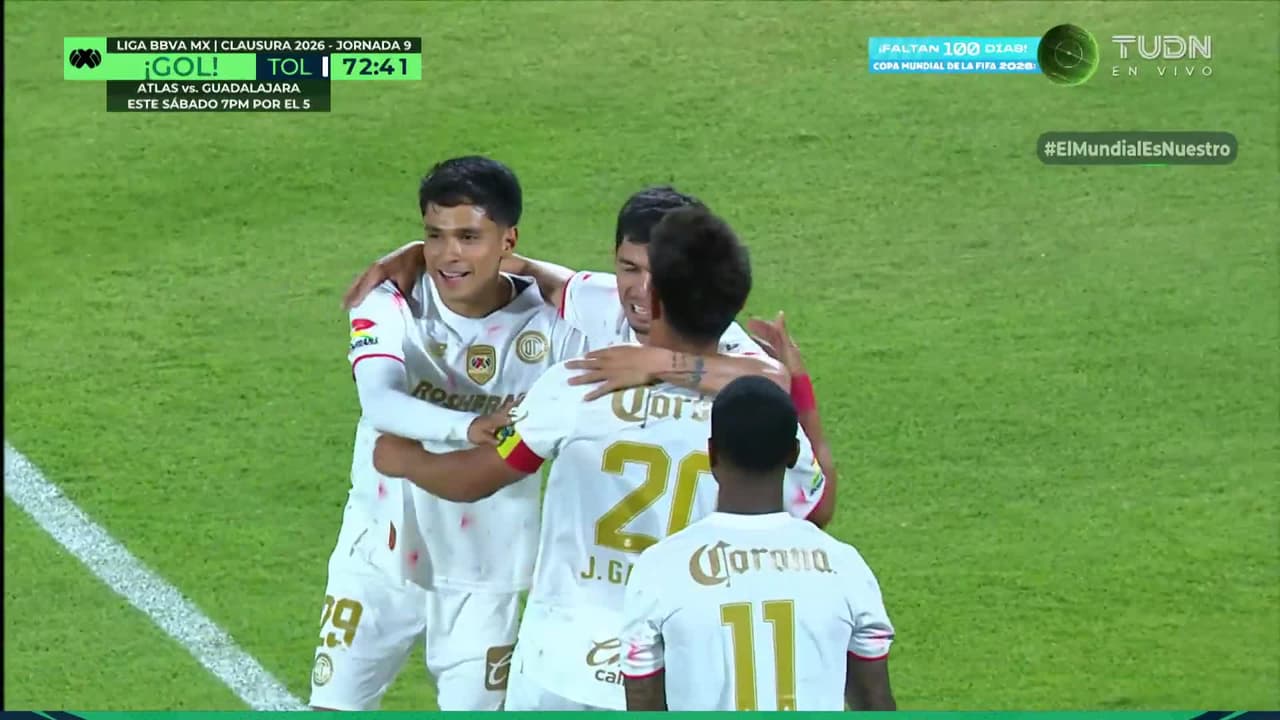 ¡Golazo de Diego Barbosa! ¡Impacta fuera del área y la pone al ángulo!