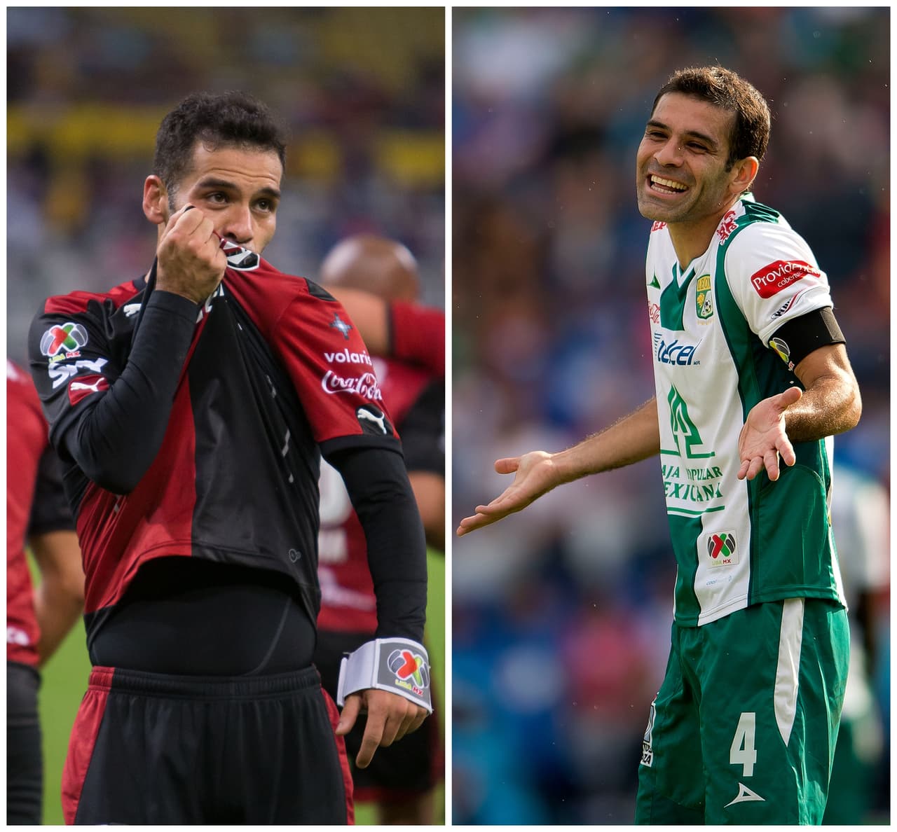 Rafa Márquez jugó para León y Atlas, en una segunda etapa tras regresar de Europa.