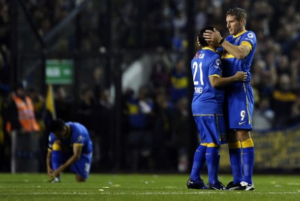 El '9' de los 'xeneizes' agradeció el gesto.