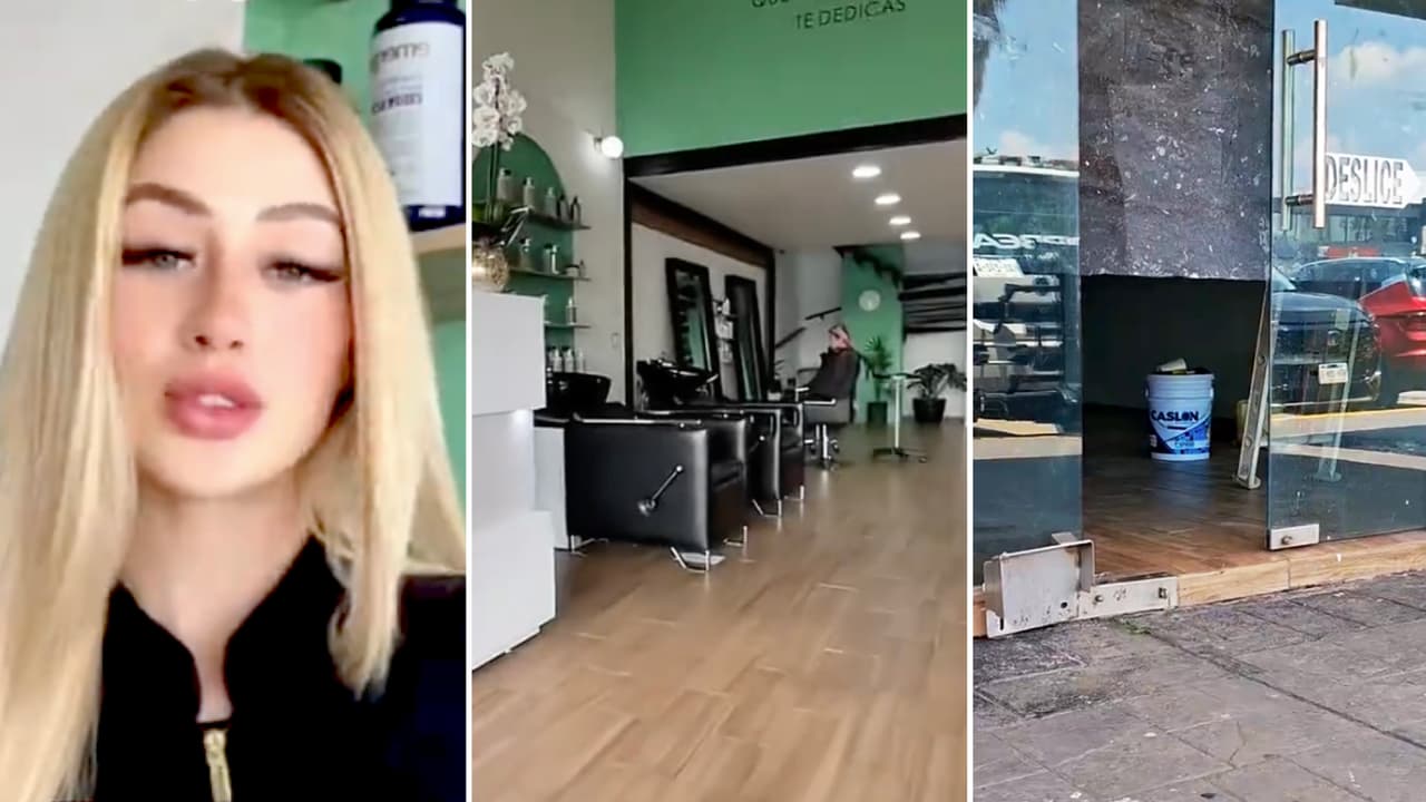 Salón de belleza de Valeria Márquez es desmantelado: así luce