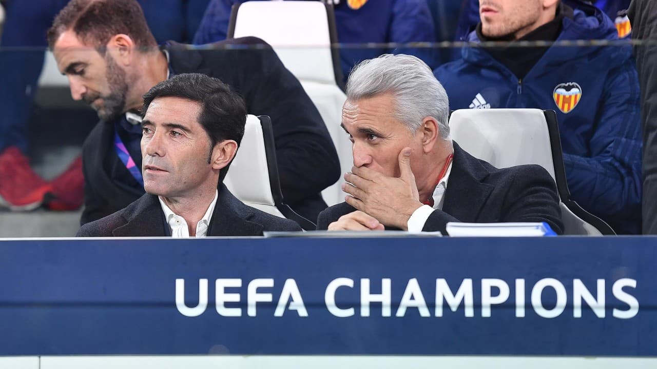 Marcelino García Toral se mostró satisfecho con el desempeño del Valencia.