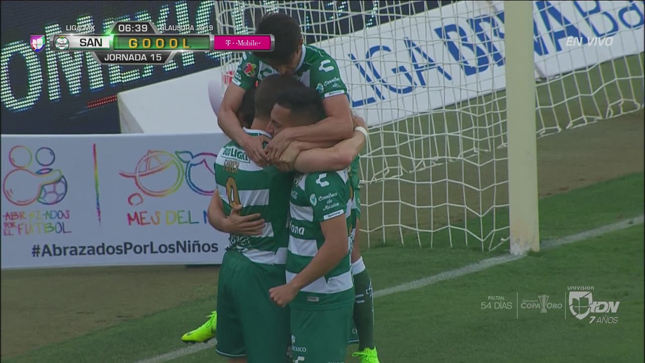 ¡Qué jugada de Oarrantia! Furch finalizó con ayuda de Milke