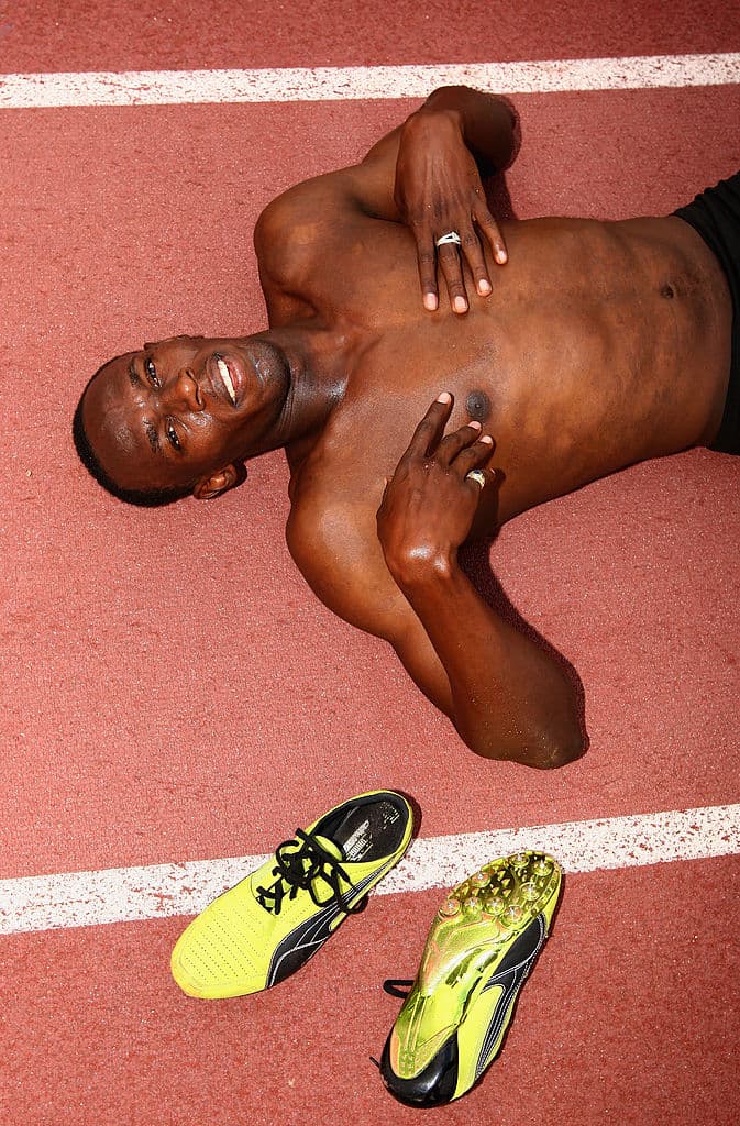 “… es genial, pero todos lloran. Es un caos en la casa". Dijo Bolt.