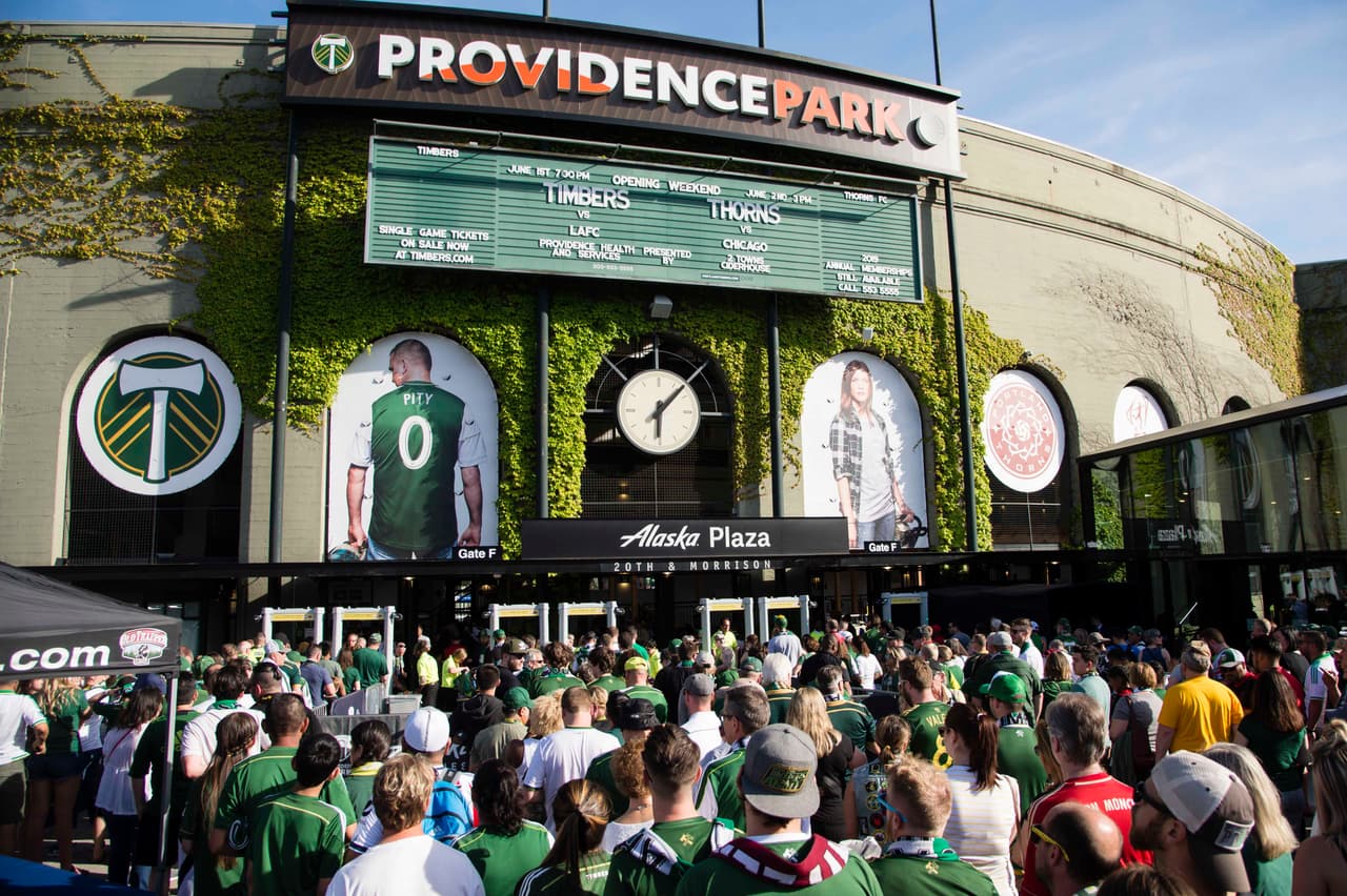 Providence Park mantiene la estructura original del complejo inaugurado en 1926 al que le suma el fervor de los aficionados del Siglo XXI.