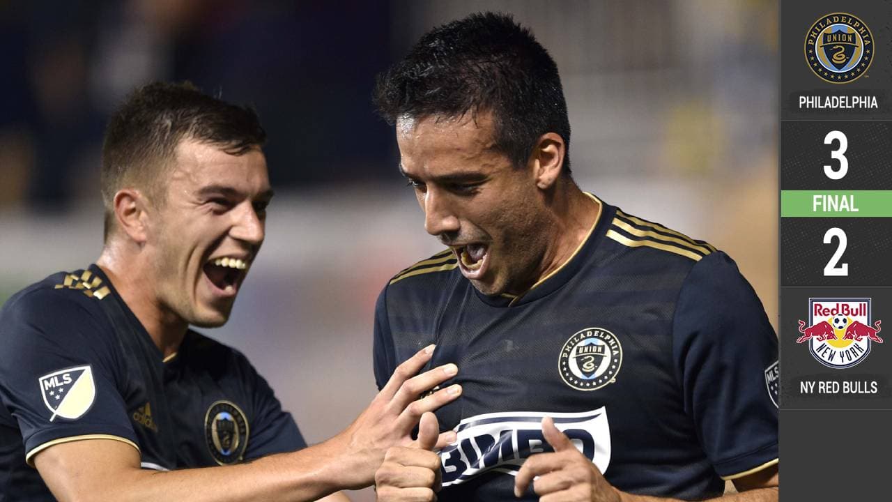 Philadelphia Union vino de atras y derrotó a Red Bulls gracias a un Ilsinho súper suplente