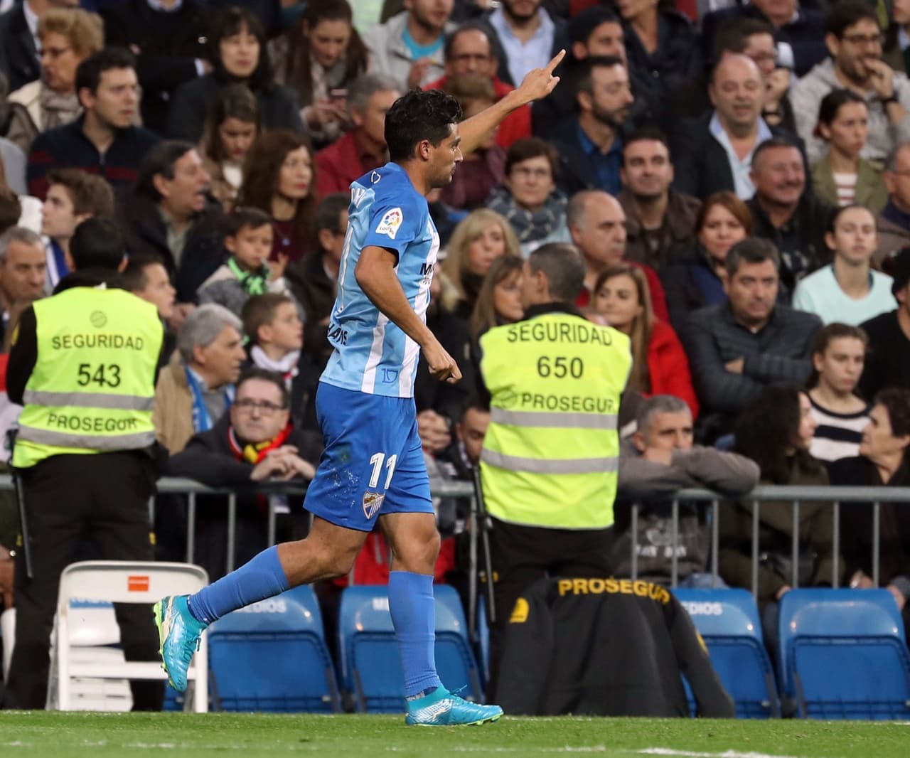 Segunda anotación del 'Chory' Castro en esta Liga española, en la cual ha disputado seis partidos y todos ocmo inicialista.