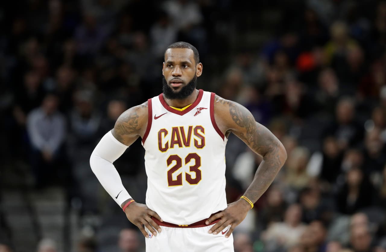 LeBron James es el capitán de la Conferencia Este.