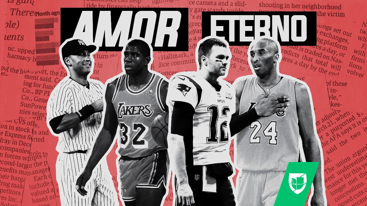 Jeter, Magic, Brady, Kobe... leyendas con un solo jersey en su carrera.