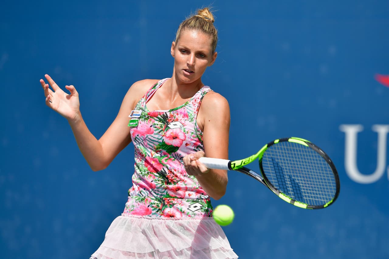 La checa Kristyna Pliskova fue contundente contra la japonesa Misa Eguchi al eliminarla.