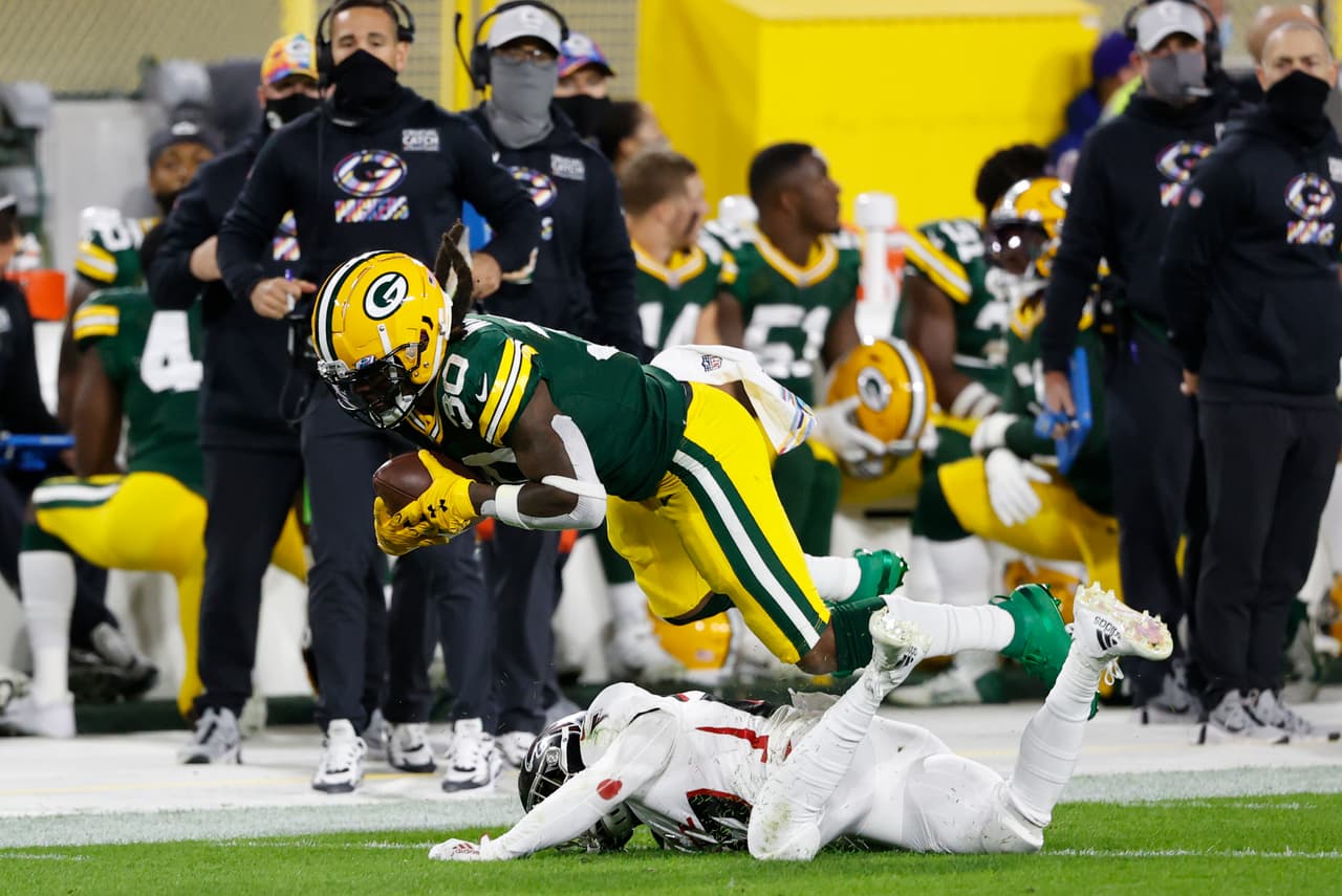 Aaron Rodgers conecta de maravilla con Robert Tonyan y vencen 16 -30 a los Atlanta Falcons.