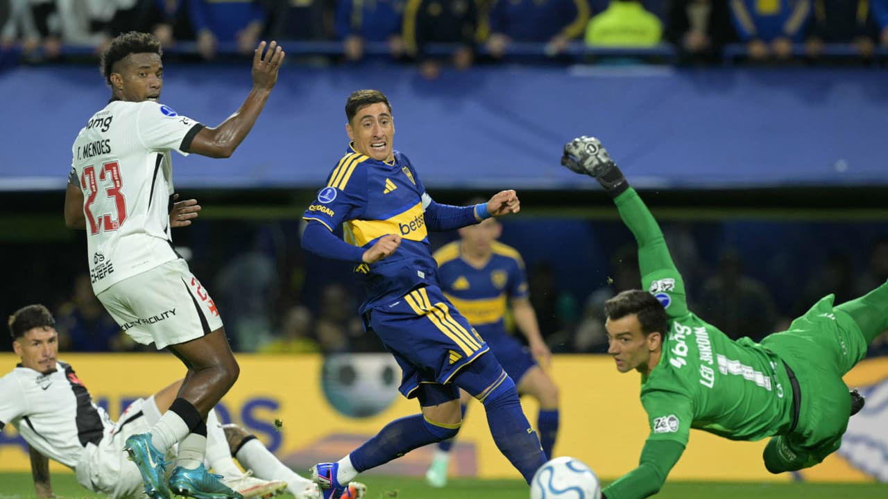 Vasco gana la ida a Boca en La Bombonera dentro de Semifinales de la Copa Sudamericana