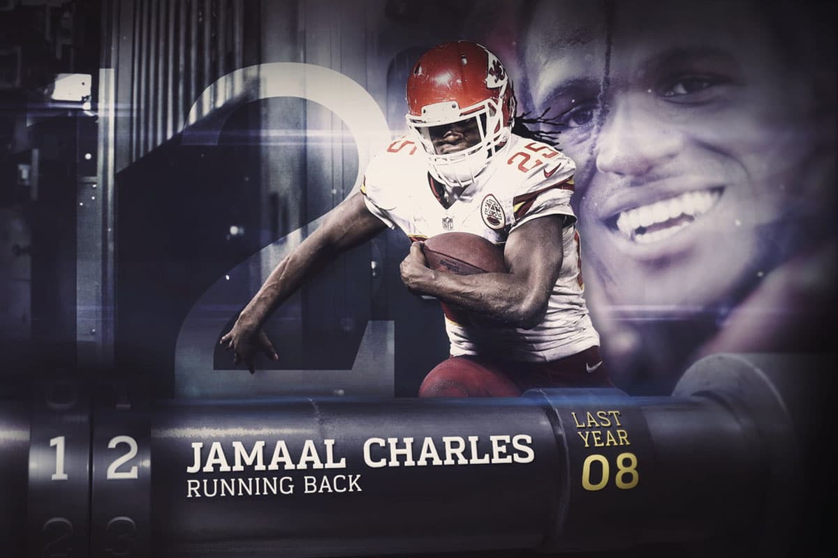 #12 Jamaal Charles