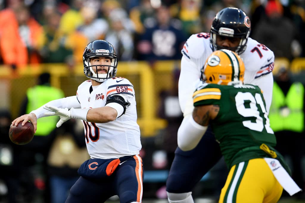 Tardía reacción de los Chicago Bears en la derrota 13-21 ante los Packers en Green Bay.
