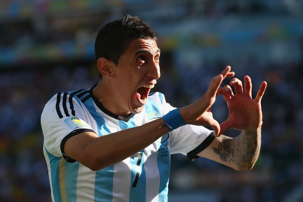 Ángel Di María tenía hasta febrero el quinto pase mejor cotizado en el mundo: 73 millones de dólares.