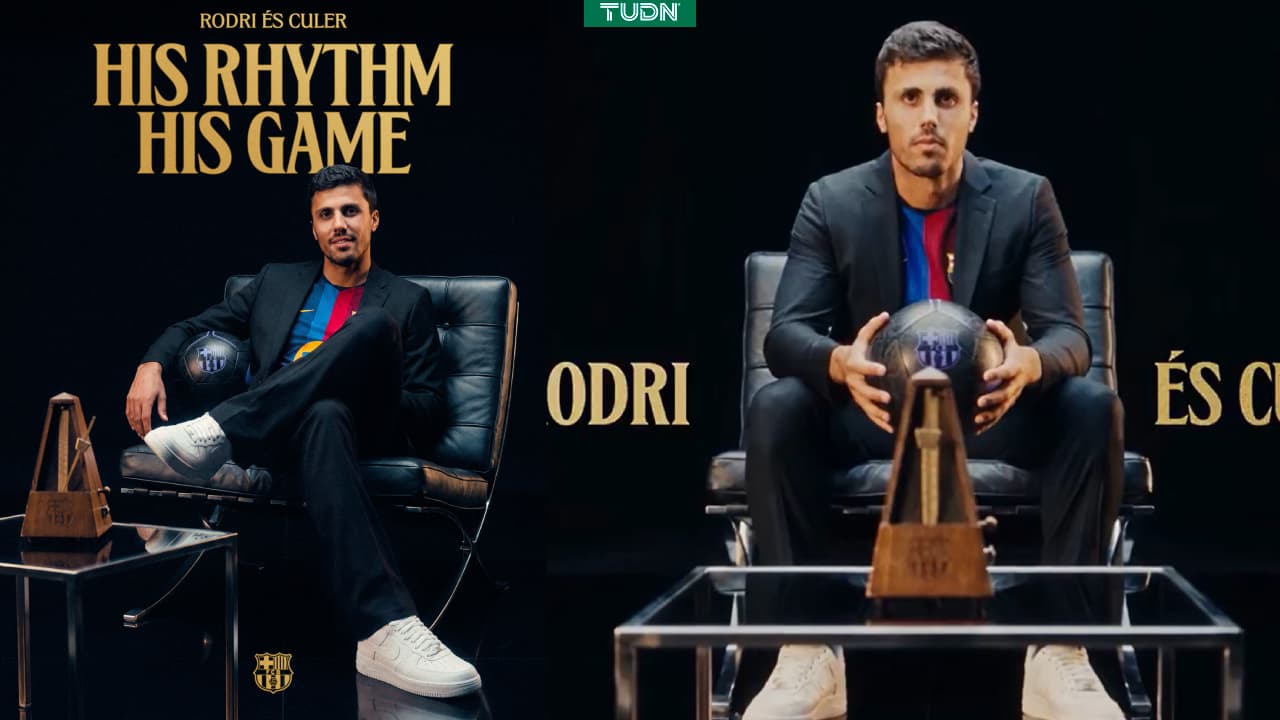 ¡Rodri es culé! Así Barcelona anuncia su fichaje