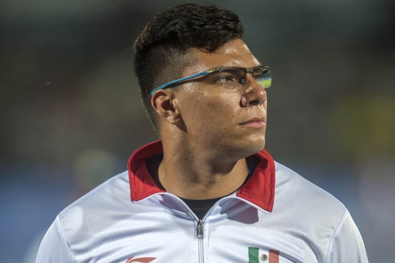 Diego del Real quedó a 82 centímetros del oro.