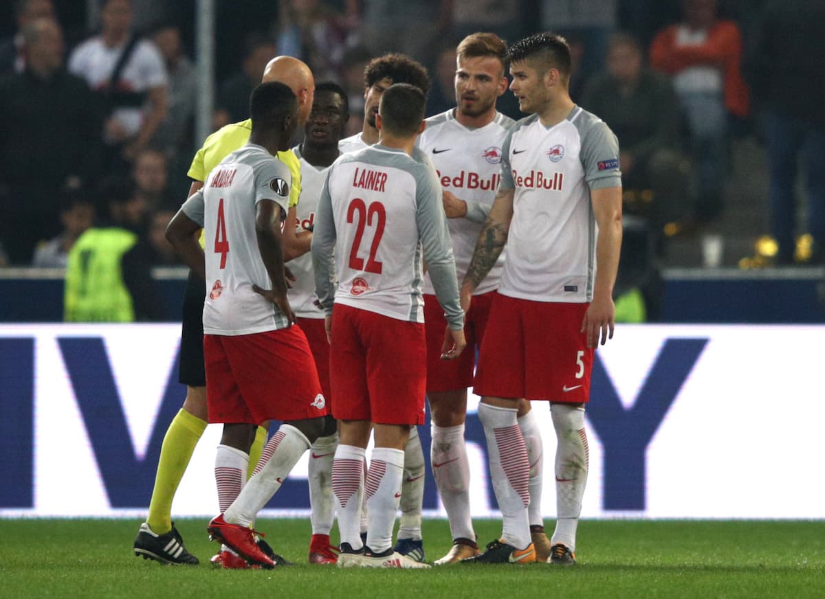 <b>Segunda ronda clasificatoria: </b>Red Bull Salzburg (Campeón - Austria)