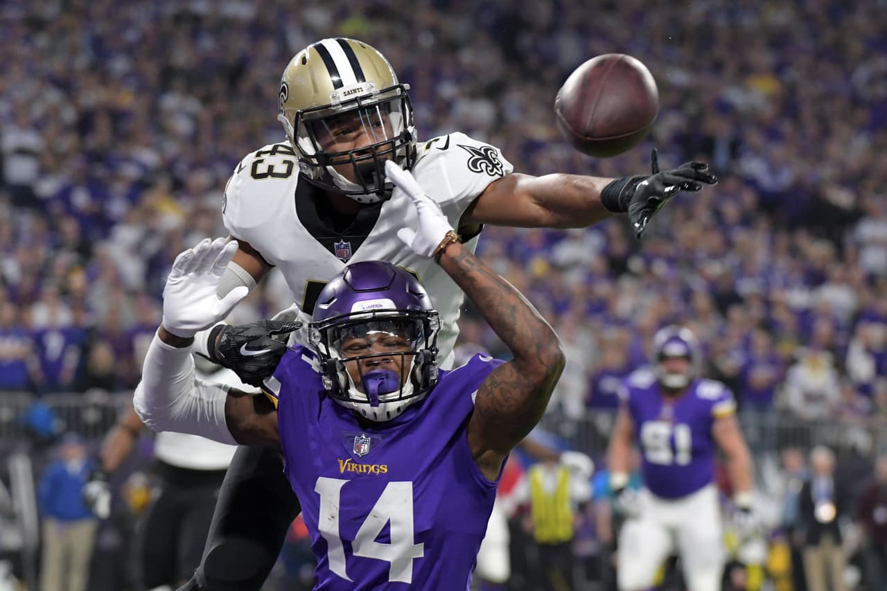 Marcus Williams, safety libre de los New Orleans Saints.