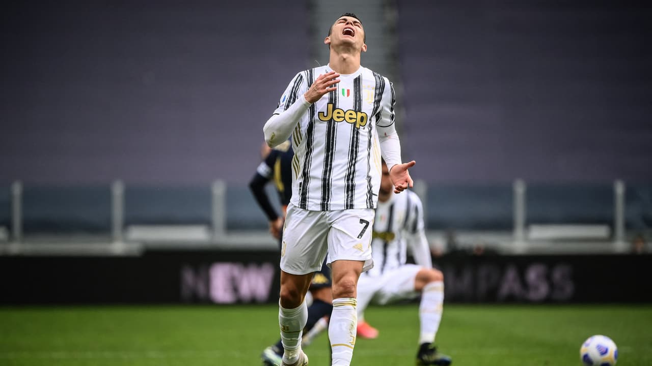 Cristiano Ronaldo es baja de la Juventus para el duelo ante Atalanta