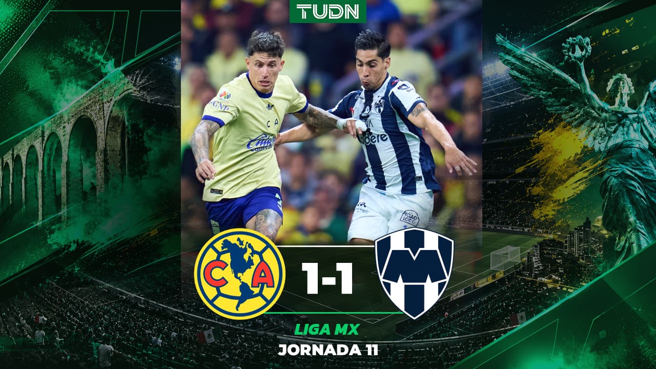 Resumen | América conserva el liderato vs. Monterrey en su 110 aniversario