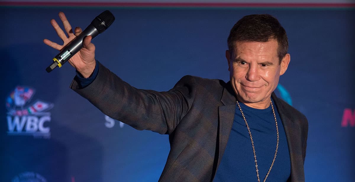 Julio César Chávez no se avergüenza de su hijo