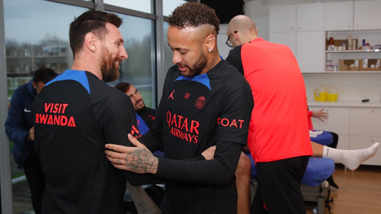 Lionel Messi volvió a entrenarse con el PSG tras el título en Qatar 2022