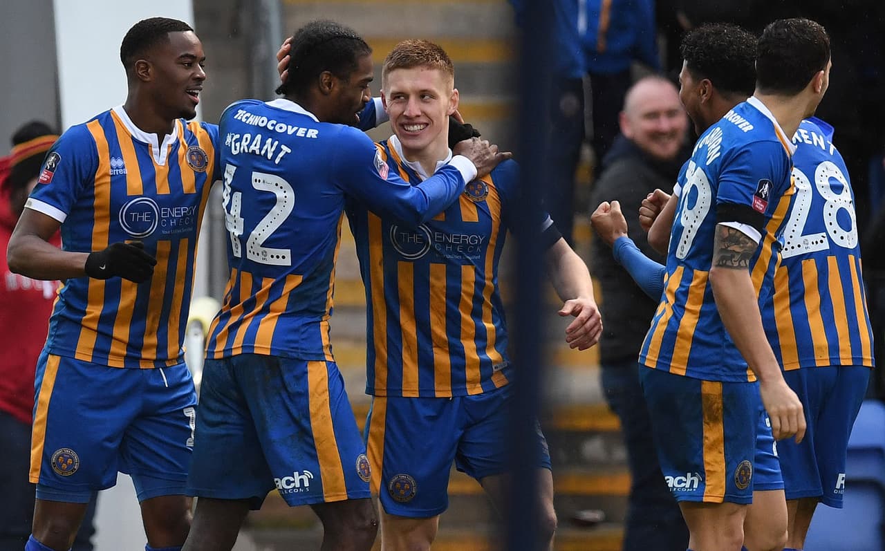 Sorpresa en el modesto estadio inglés y una oportunidad de oro para los locales de lograr una histórica clasificación.