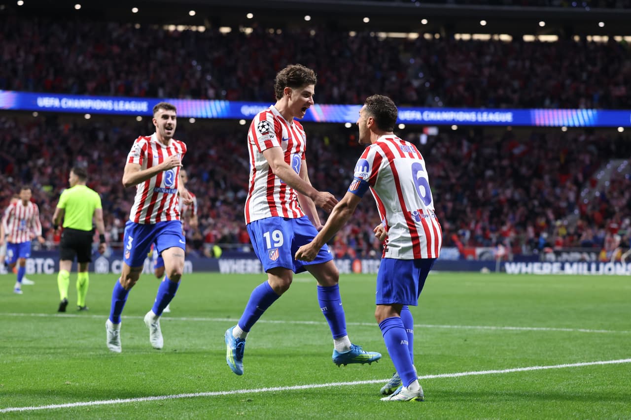 Julián Álvarez rescata al Atlético y mantiene viva la semifinal ante Arsenal 
