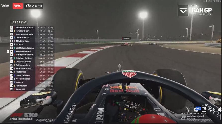 Las carreras virtuales se llevarán a cabo durante cada fecha pospuesta de los Grand Prix. Este fin de semana inició el Grand Prix Virtual de Bahrain. Cada carrera subsecuente y cancelada, será reemplazada por un Grand Prix Virtual.