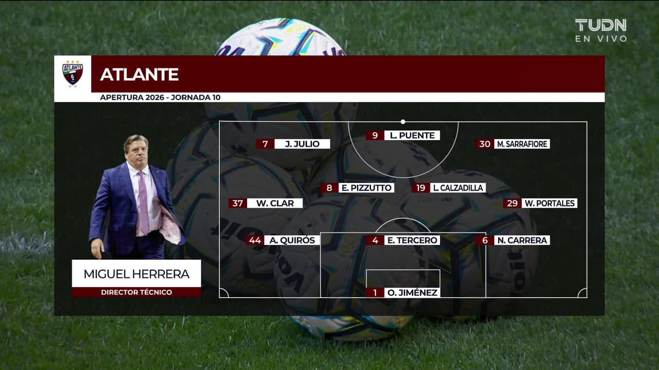Atlante vs. Monterrey - Resumen del partido