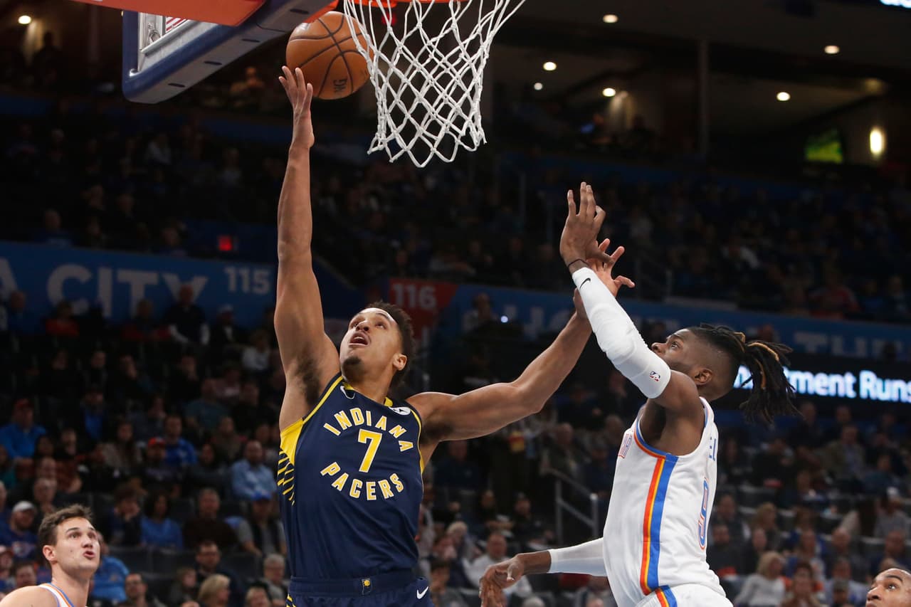 Oklahoma City Thunder 100-107 Indiana Pacers