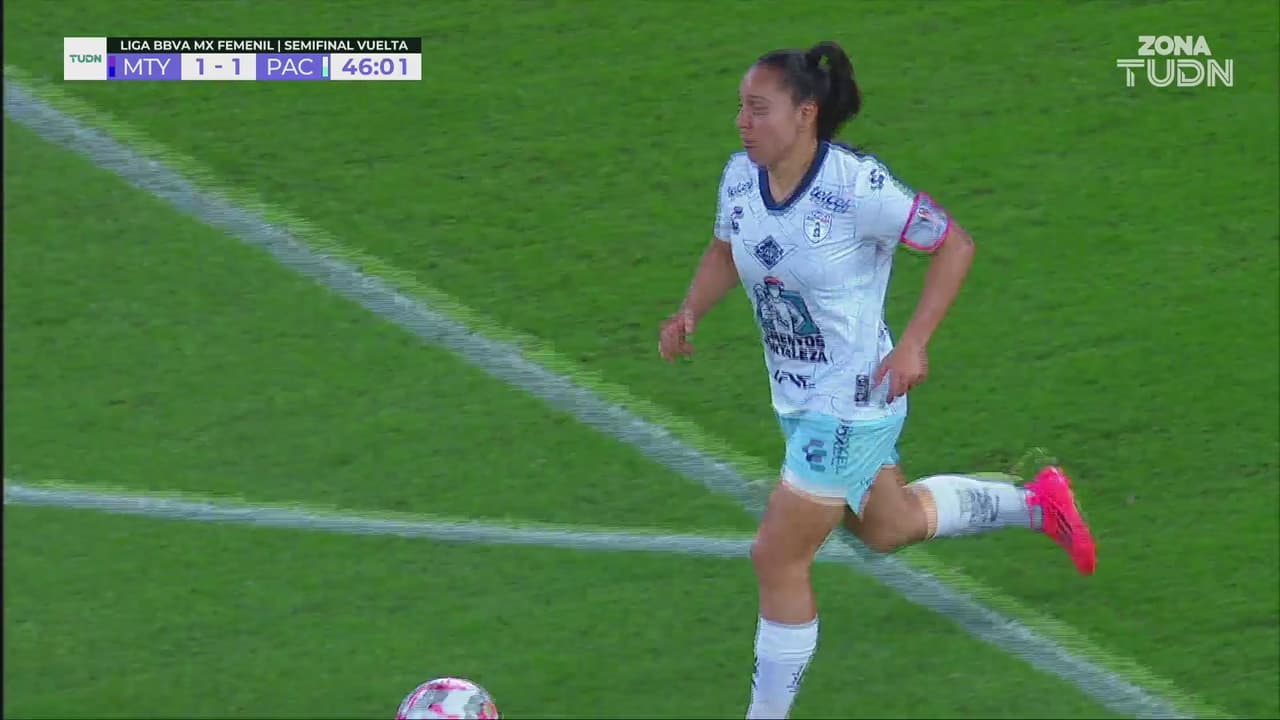 ¡Empata Pachuca! Charlyn cruza el disparo y pone el 1-1 ante Rayadas