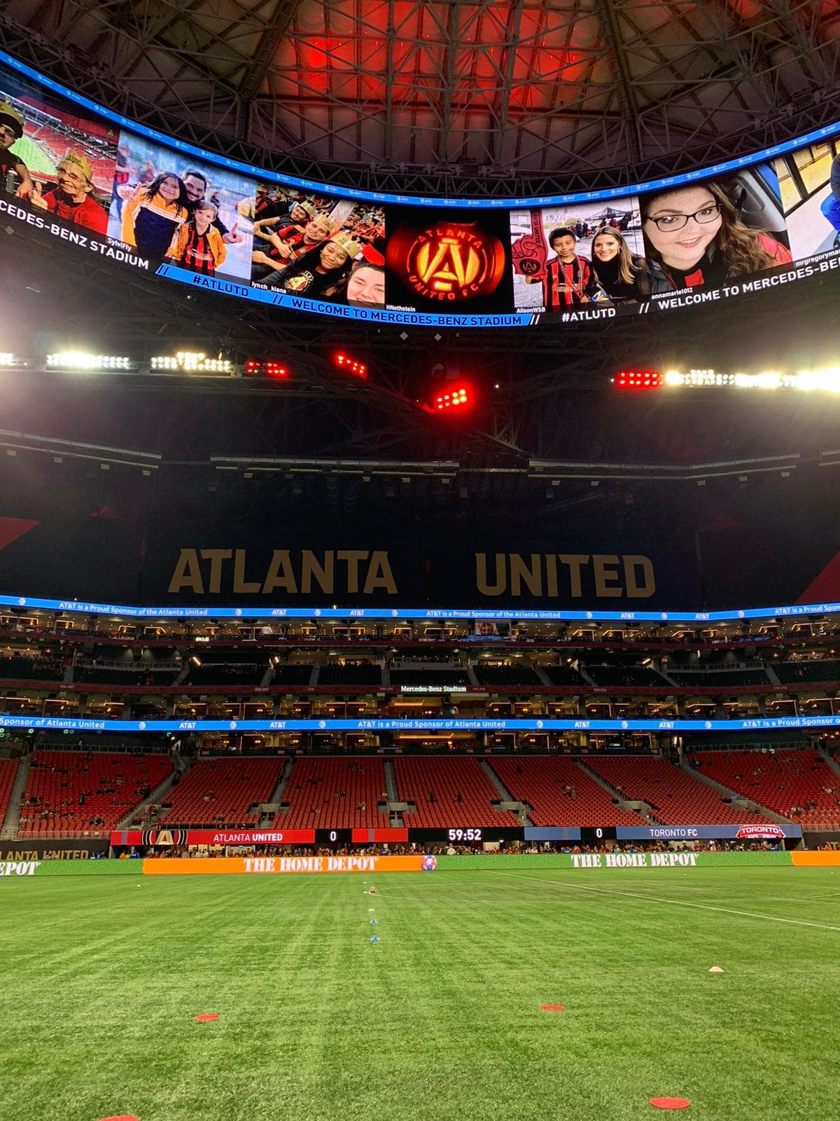 Gran ambiente en Atlanta para recibir la final de la Conferencia Este de la MLS.