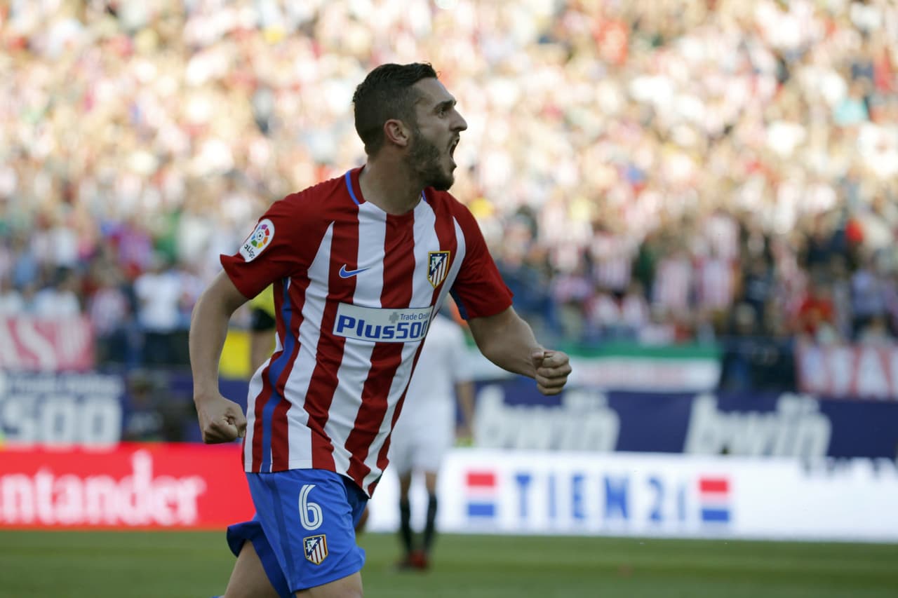 Koke marcó el 3-0 al minuto 32 el segundo tiempo a puerta vacía tras un pase de Juanfran y un rechazo.
