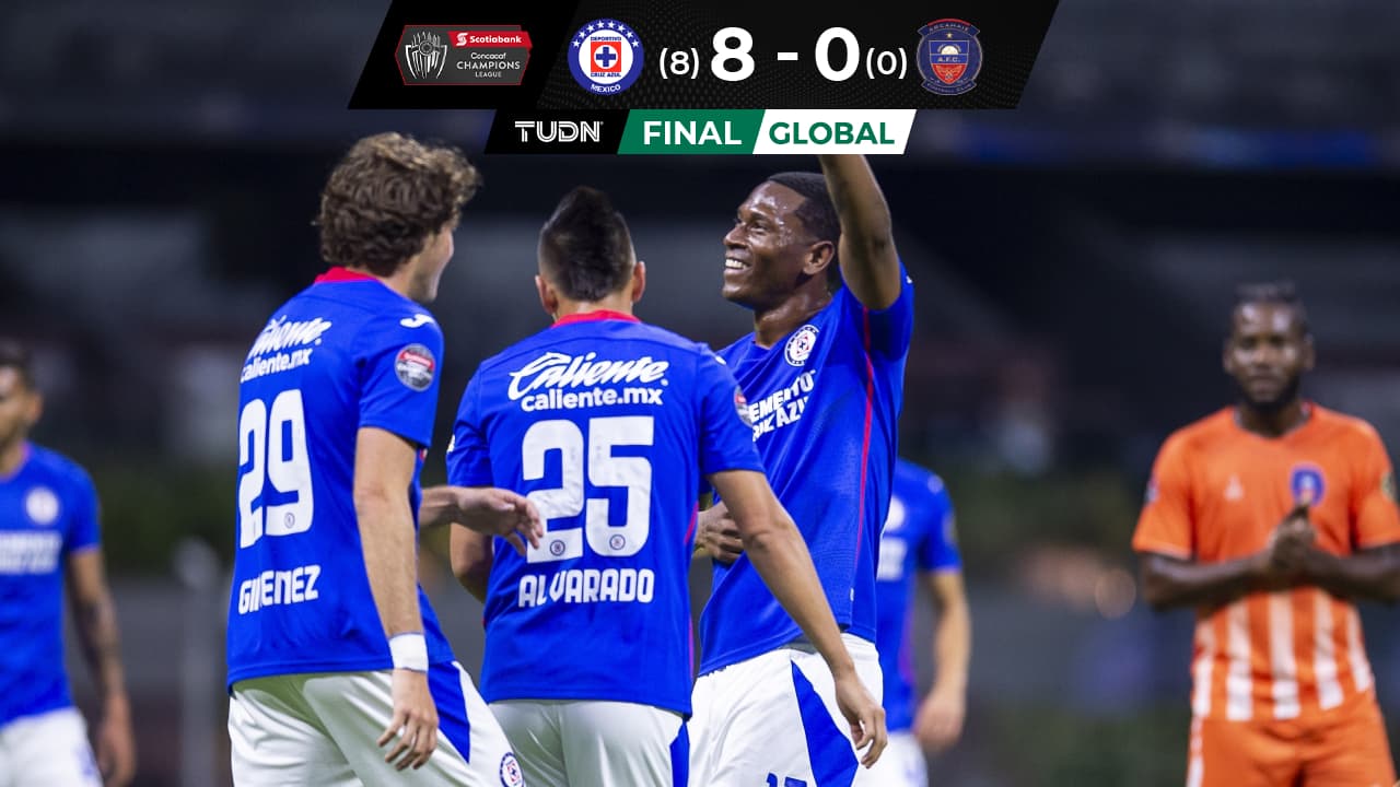 ¡Se guardó los goles para la vuelta! Cruz Azul arrolla al Arcahaie
