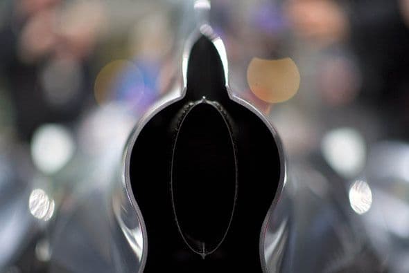 Cada detalle es importante, la entrada de aire del motor tiene un trato aerodinámico impresionante.