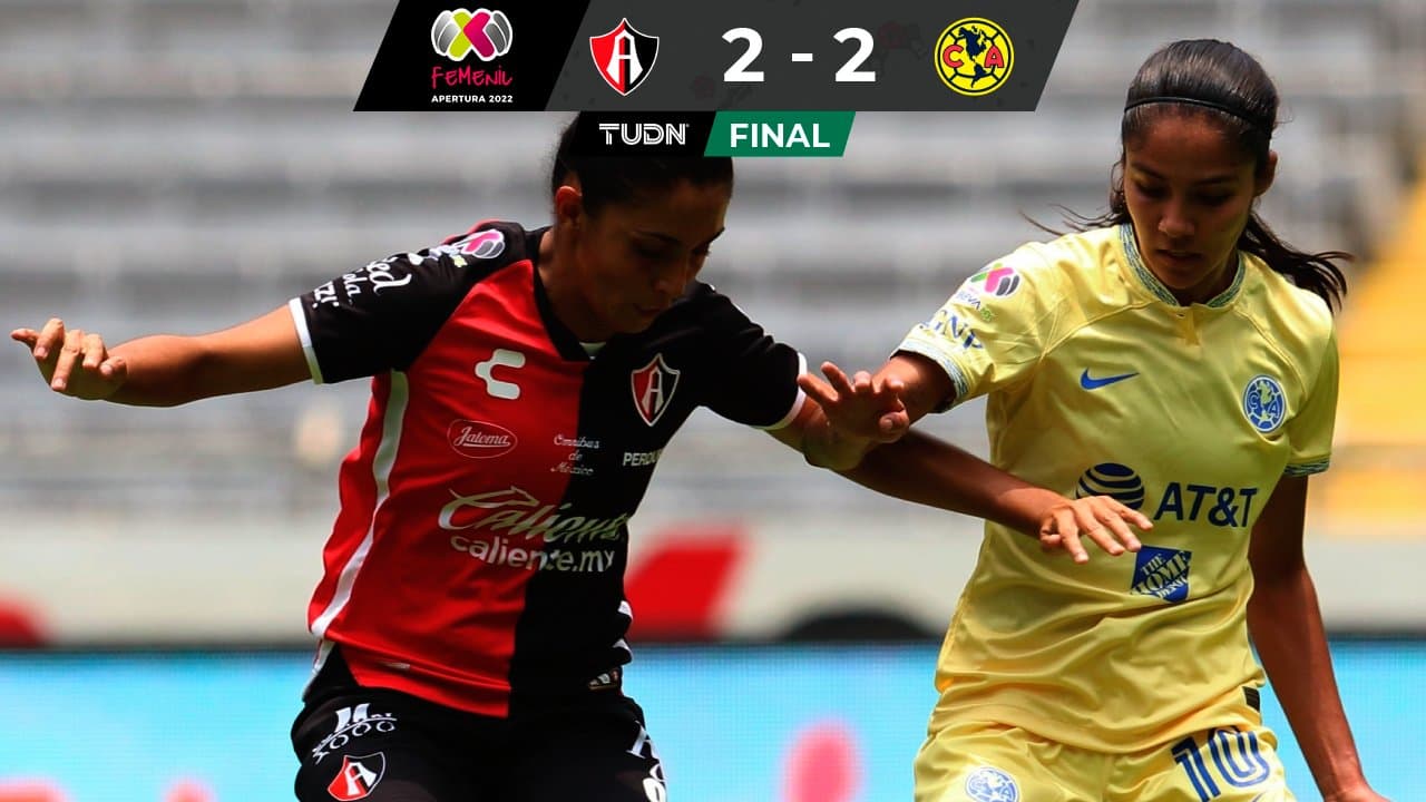 América mantiene liderato, pese a empate con Atlas