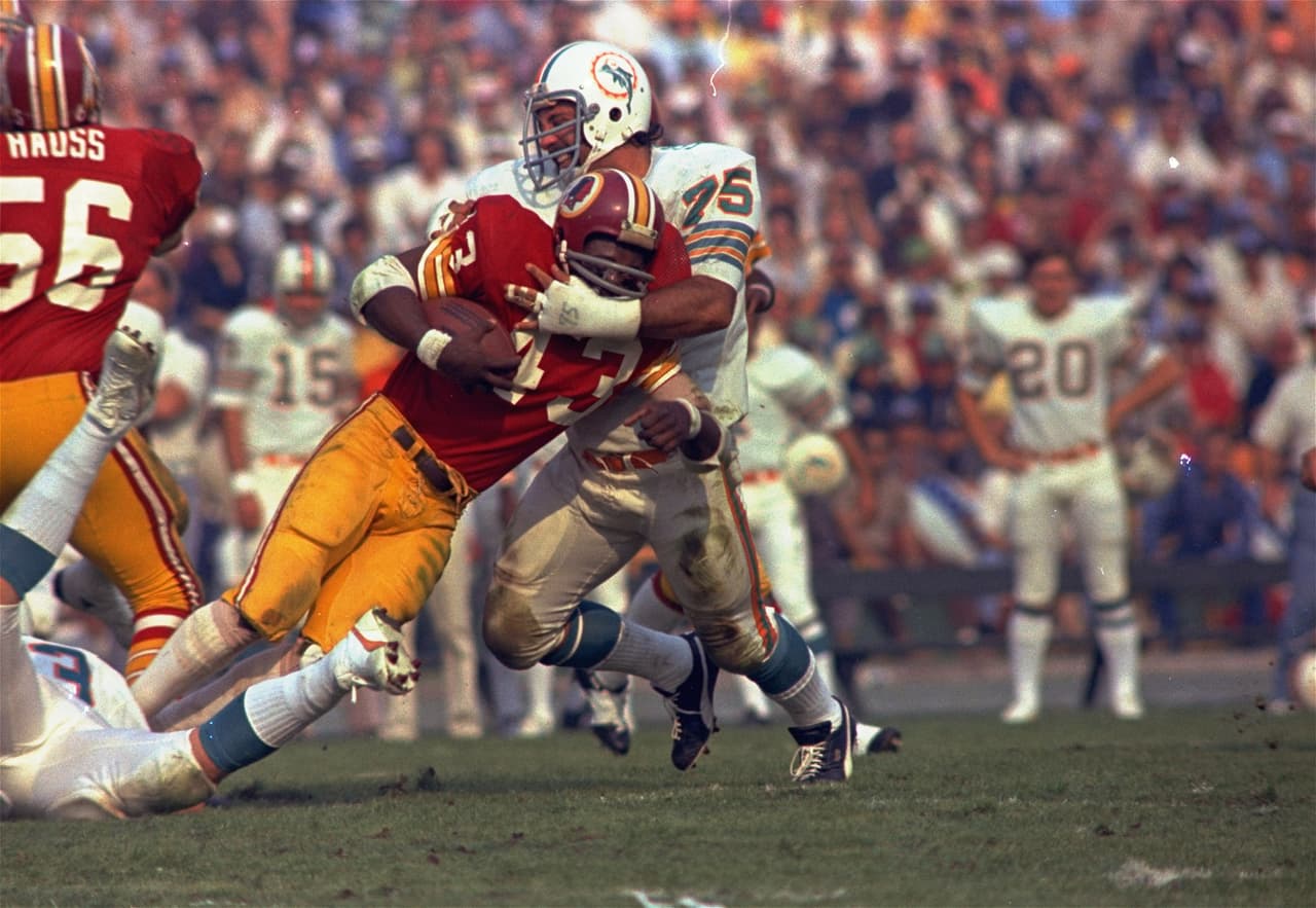 1972 Defensiva número 1 NFL - MIAMI DOLPHINS. Campeón del Super Bowl VII sobre los Washington Redskins.