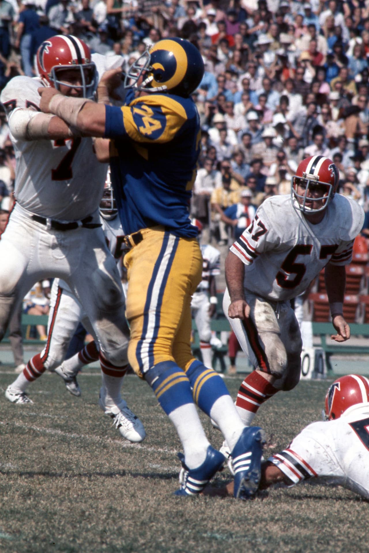 1973 Defensiva número 1 NFL - LOS ANGELES RAMS. Pierde en Playoff divisional de la Conferencia Nacional con los Dallas Cowboys.