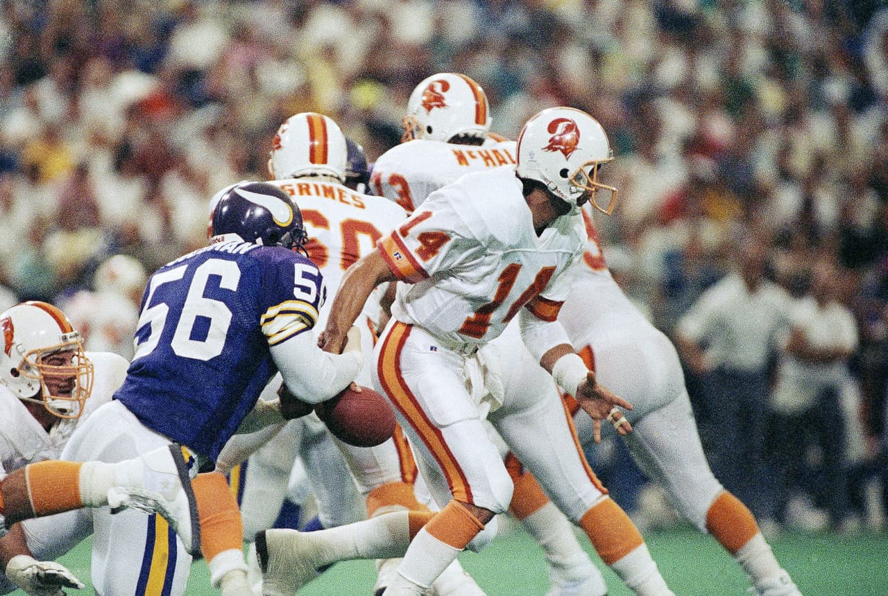 1989 Defensiva número 1 NFL - MINNESOTA VIKINGS. Pierde con los San Francisco 49ers el Playoff divisional de la Conferencia Nacional.