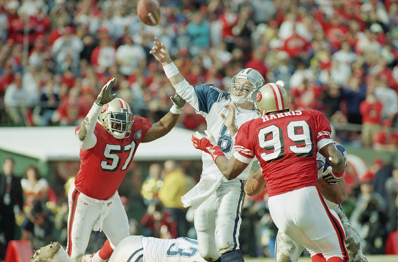 1995 Defensiva número 1 NFL - SAN FRANCISCO 49ERS. Pierde con Green Bay Packers el Playoff divisional de la Conferencia Nacional.