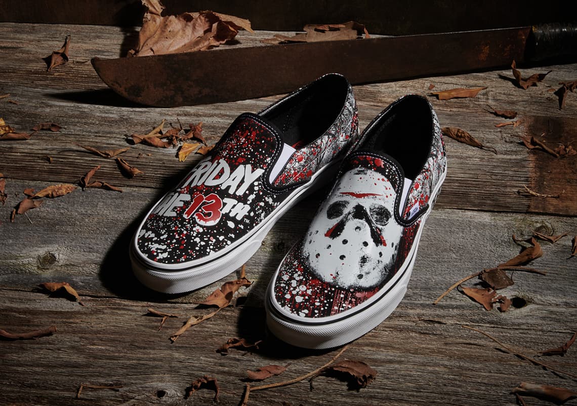 Vans entró en una temporada espeluznante con nueva colección de ropa y calzado centrada en el terror.