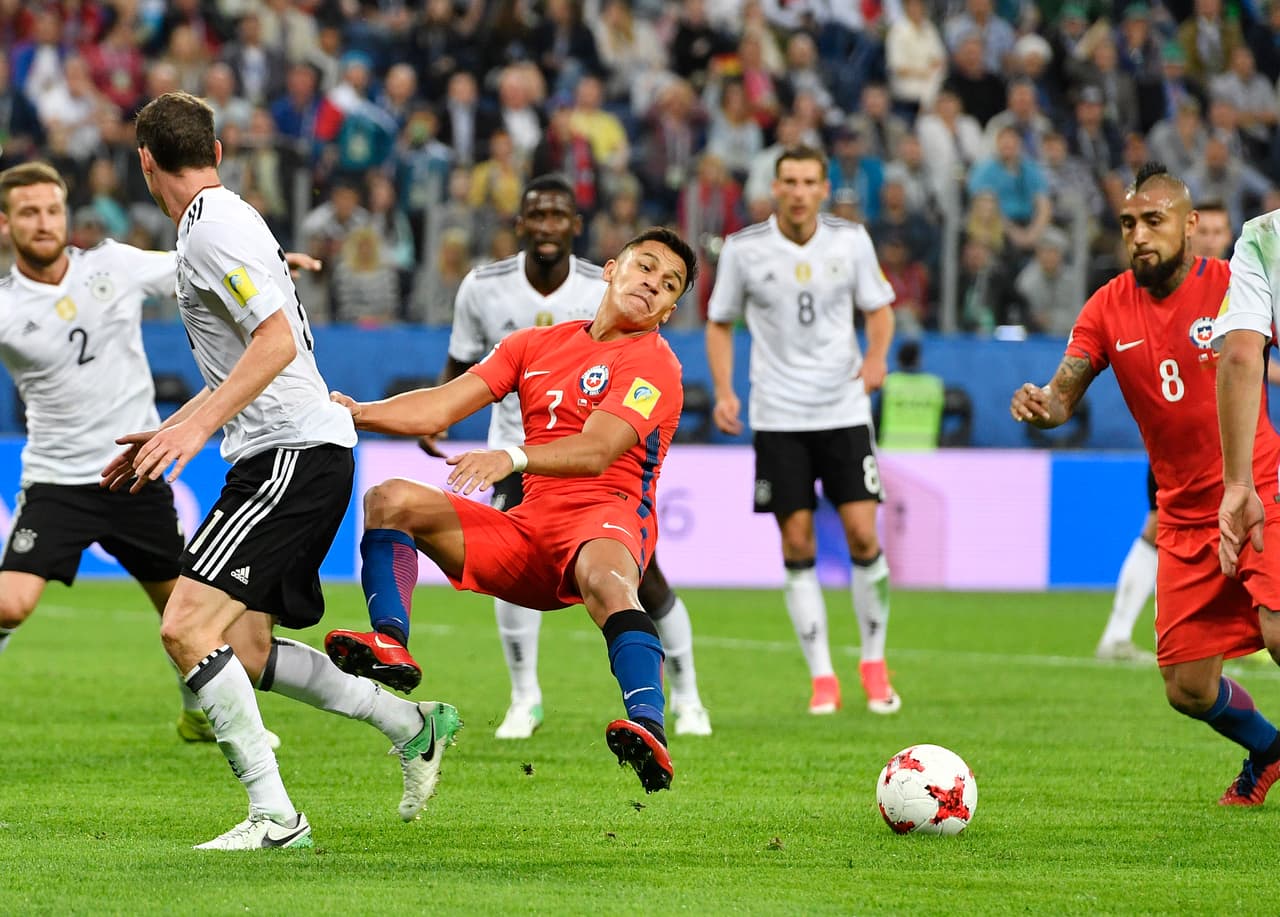 Alexis Sánchez fue uno de los hombres más peligrosos de la Roja.